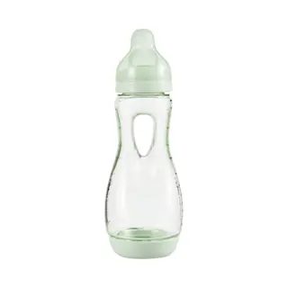 Difrax Handgreepfles - 240 Ml - Lichtgroen - Anti Colic