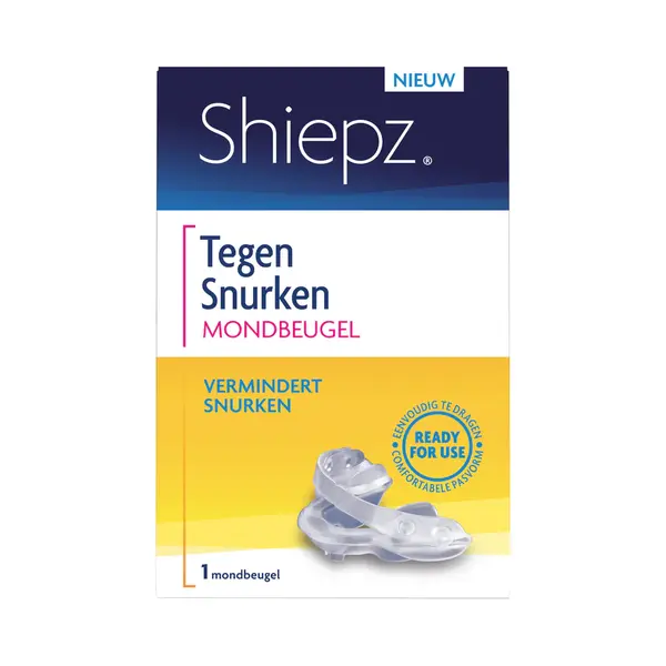 Shiepz Tegen Snurken Mondbeugel - Vermindert Snurken En Verbetert De Slaap - 1 Stuk thumbnail