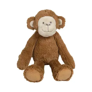 Happy Horse Aap Micha Knuffel 38cm - Bruin - Baby Knuffel
