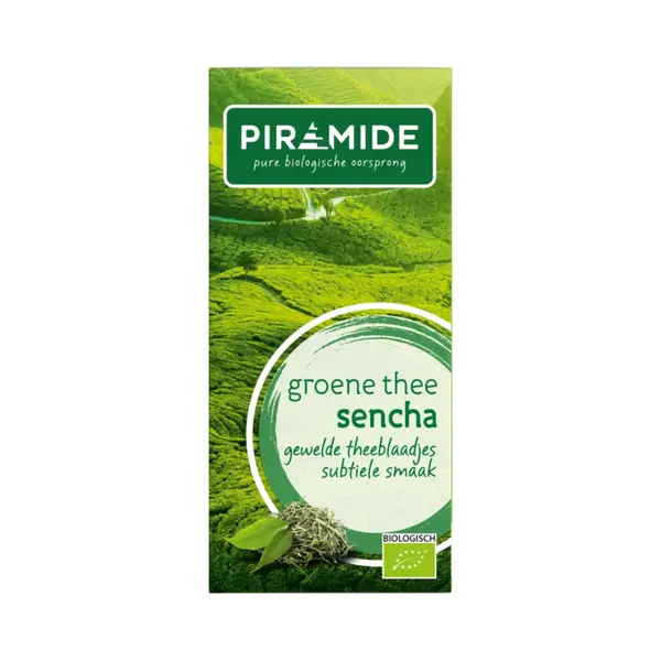 Piramide Groene Thee Sencha Bio - 20 Theezakjes thumbnail