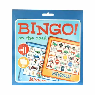 Wins holland Auto Bingo - Spelletje Voor Onderweg - Herbruikbaar - Meerkleurig - Vanaf 3 Jaar