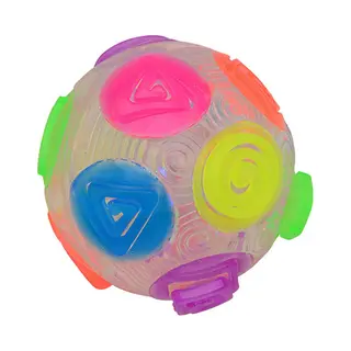 Johntoy John Toy Crazy Flashing Stuiterbal Ø8cm