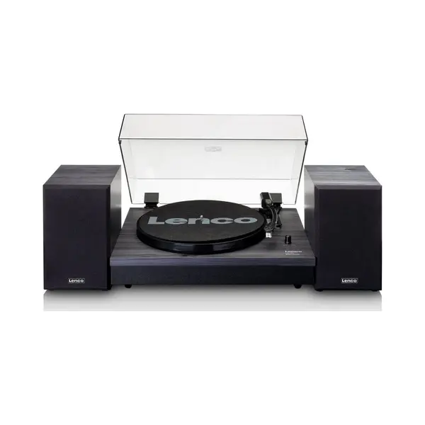 Lenco Ls-301BK Audio-Plattenspieler, Riemenantrieb, Schwarz, Bedienungsanleitung thumbnail