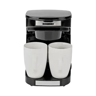 Butler 16100129 Koffiezetapparaat Zwart, Zilver