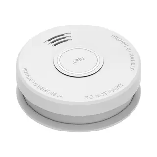 Nedis Rauchmelder Batteriebetrieben Batterielebensdauer Bis Zu 1 Jahr En 14604 Mit Pausentaste Mit Pruftaste 85 Db Abs Wei