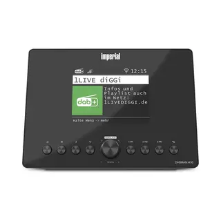 Imperial Dabman I430BK Hybrid Radio With Bluetooth (Dab+, Fm, Internetradio, Bluetooth, Wlan), Radio, Schwarz