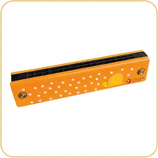 Jobber Toys Mondharmonica Kind - Houten Muziekinstrumenten Kinderen - Harmonica