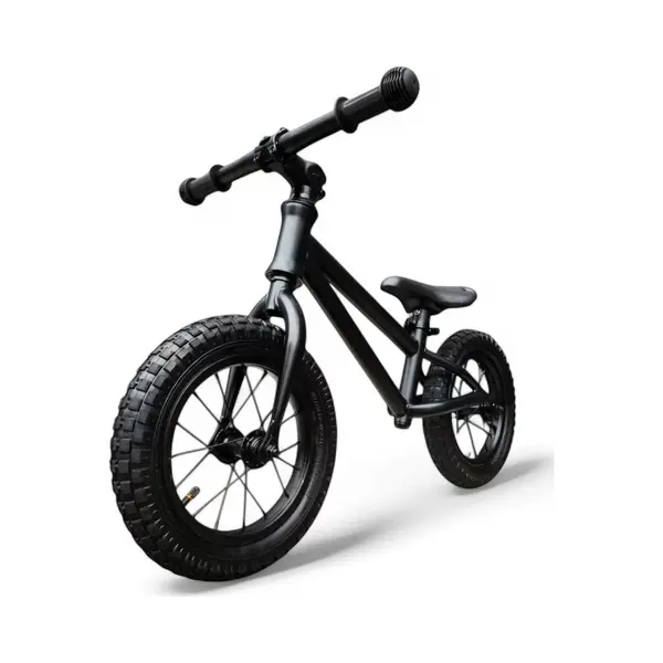 Jobber Toys Jobber Fatbike Loopfiets 12 Inch - Mat Zwart Voor Kinderen Vanaf 2 Jaar thumbnail