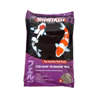 SaniKoi Colour Hi-Grow Mix Food - Visvoer - 6 Mm - 10L