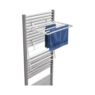Ifc Papillon Papillon Droogrek - Handdoekrek Voor Design Radiator - 51x32 Cm - Wit