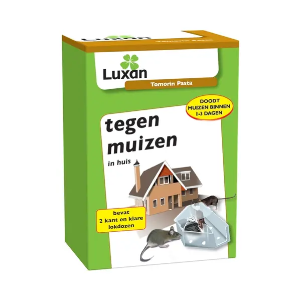 Luxan Tomorin Pasta Tegen Muizen 2 Stuks thumbnail