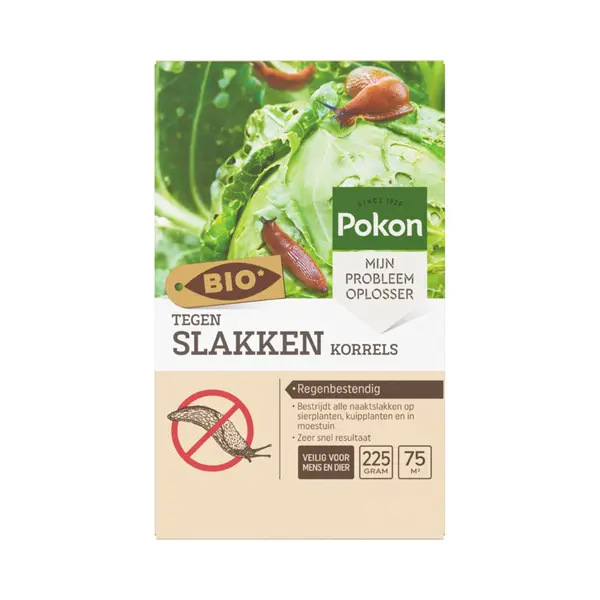 Pokon Tegen Slakken Korrels Biologisch 225 Gr thumbnail