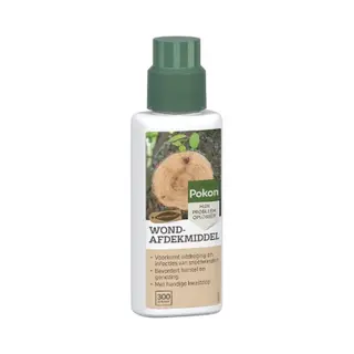 Pokon Wondafdekmiddel - 300gr - 100% Natuurlijke Grondstoffen - Met Handige Kwastdop