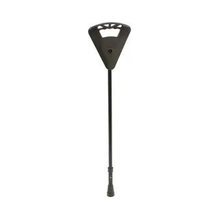 Flipstick Zit /Wandelstok Verstelbaar Zwart Wandelstok Wandelstokken Zwart