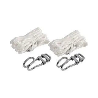 Bo-Camp 7100208 accessoire voor hangmat Ophangset Zilver Staal