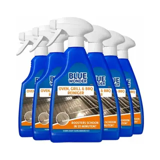 Blue Wonder Oven & Grillreiniger - 6 X 500 Ml - Voordeelverpakking