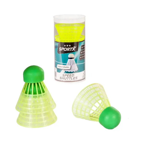 SportX RS048 Federball 3 Stück(e) Synthetischer Fe thumbnail