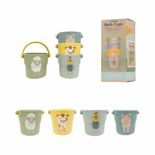 Rubo Toys Little Dutch Farm Bade Becher thumbnail