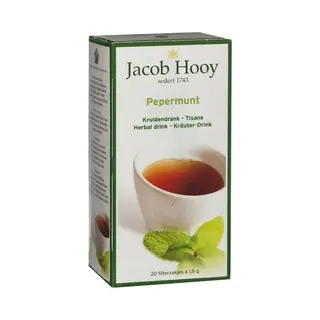 Jacob Hooy Pepermunt 20 Stuks