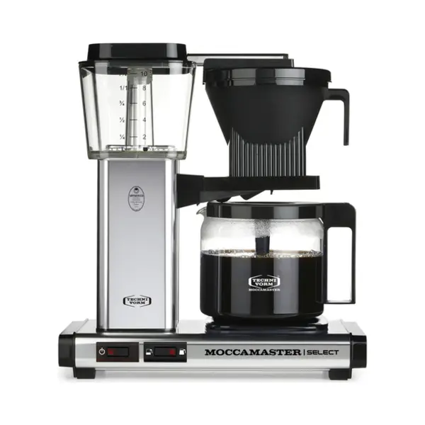 Moccamaster Kbg Select Polished Silver Vollautomatischer Filterkaffeemaschine 1,25 L thumbnail