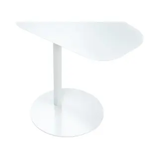Spinder Design Beistelltisch Noora - Weiß - 50 Hoch - Stahl