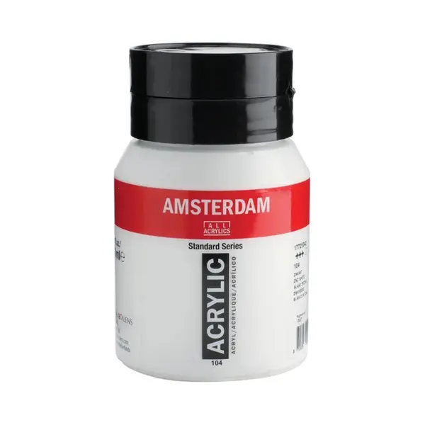 Royal Talens Amsterdam Standard Acrylfarbe 500 ml Weiße Flasche thumbnail