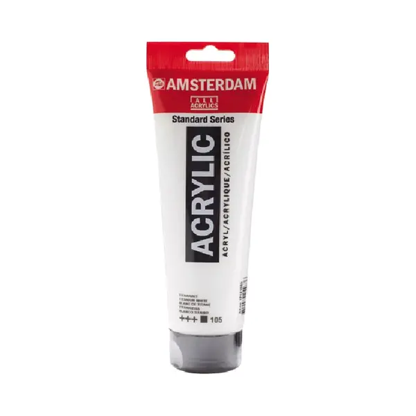 Amsterdam Standard Series Acryltube 250 Ml Titanweiß 105 (17121050) thumbnail
