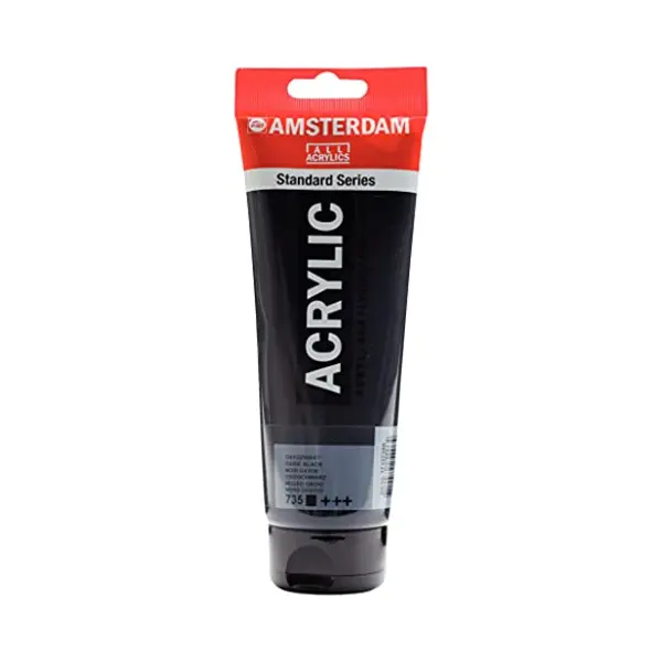 Amsterdam Standard Series Acrylfarbe Tube 250 Ml Oxidschwarz 735 (17127350) thumbnail