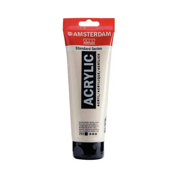 Unbekannt Amsterdam Standard Acrylic Paint 250ml-Naples Yellow Red Light thumbnail