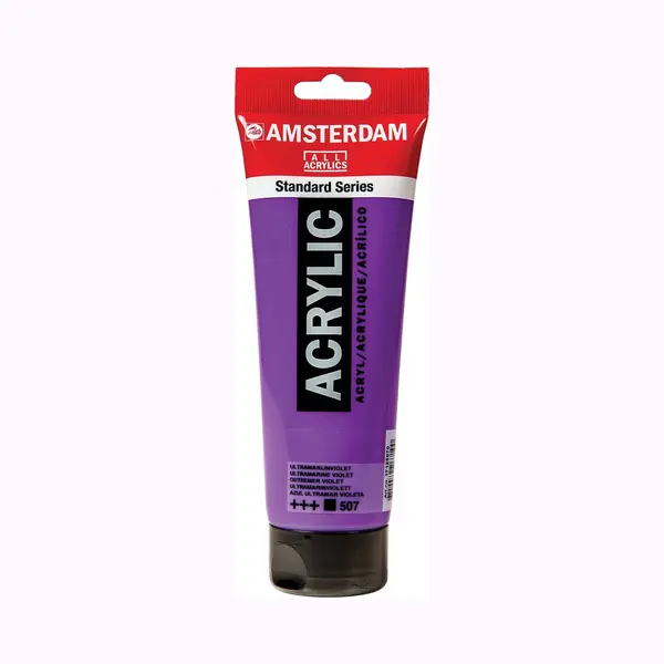 Amsterdam Standard Series Acrylfarbe Tube 250 Ml Ultramarinviolett 507 (17125070) thumbnail