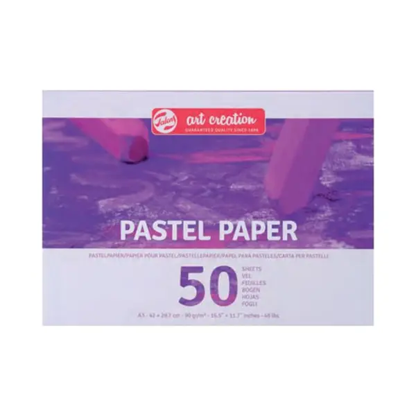 Talens 9319002M Kunstdruckpapier Kunstpapier 50 Blätter thumbnail