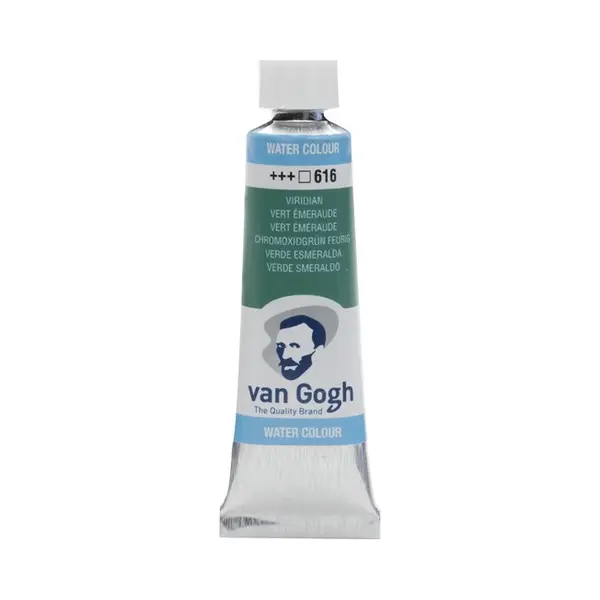 Van Gogh 20016161 watergedragen verf Groen 10 ml Koker 1 stuk(s) thumbnail