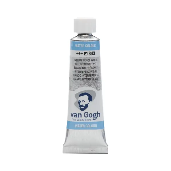 Van Gogh Aquarelverf Tube - 10 Ml 843 Interference Wit thumbnail