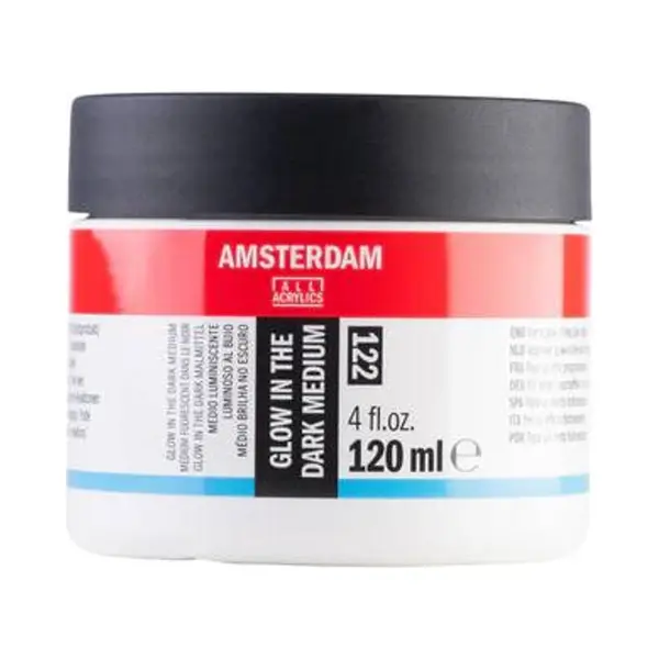 Amsterdam Glow In The Dark Medium 122 | Mini 120 Ml thumbnail