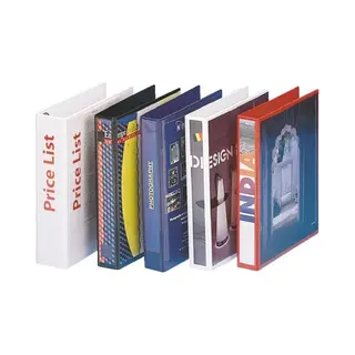 Esselte Panorama Ring Binders 23-rings, A4 Red ringband Rood