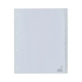 Kangaro G410F-B schutkaart Kunststof Grijs 1 stuk(s)