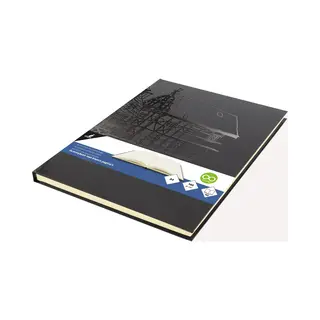 Kangaro Skizzenbuch Design, 80 Blatt, A4, Schwarz
