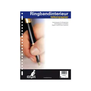 Kangaro Ringbucheinlagen, 220 X 297 Mm, Blanko, 50 Blatt