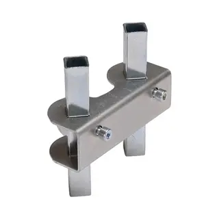Twinny Load Trekhaak Adapter Traditional 50–150 Mm – Zilver – Verstelbare Pasvorm – Eenvoudige Montage