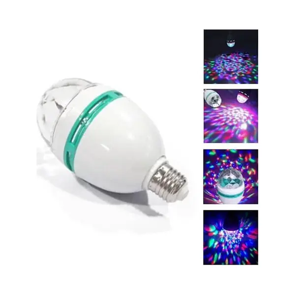 Led Discolamp - Discobal - Partylamp - Roterende Lamp - Verlichting| Licht thumbnail