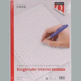 Interieur Quantore A4 23R 70Gram Ruit 10Mm