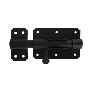 Waelbers Poortbeslag - Grendel Zwaar - Schuifgrendel - 100mm - Zwart