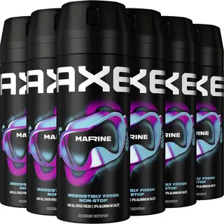 Axe Deodorant Bodyspray - Marine - 6 X 150 Ml - Voordeelverpakking
