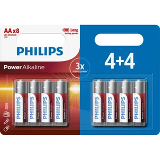 Philips Power Alkaline Batterij LR6P8BP/10