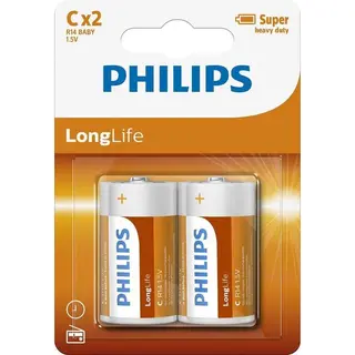 Philips LongLife Batterij R14L2B/10