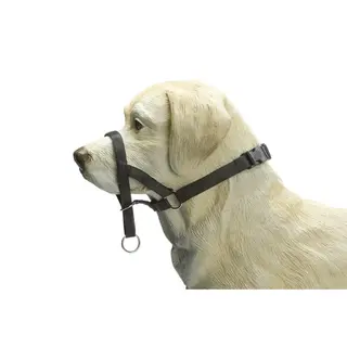 Beeztees 765391 M Schwarzes Nylon-Hundegeschirr