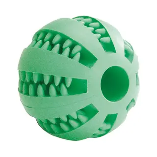 Beeztees Massagebal - Hondenspeelgoed - Rubber - Mint - 7 Cm