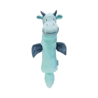 Beeztees Puppy-speelgoed, Draak, Pluche, Grijs, 45 X 24, 5 X 6 Cm