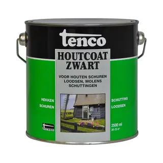 Tenco Houtcoat Teervrij - 2, 5L - Zwart
