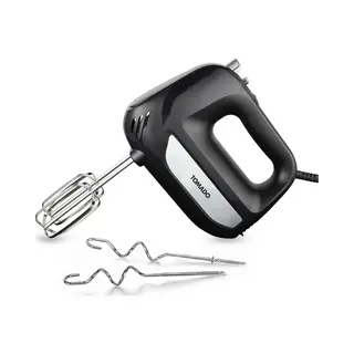 Tomado THM3001B - Handmixer - 6 Snelheden - Turbofunctie - Gardes En Deeghaken - Zwart